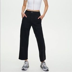 Aritzia Wilfred Modern Utility Pant/Ryley Pant in Black